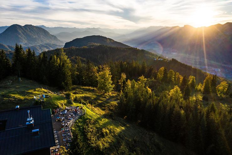 Weinbergerhaus Kufstein Brentenjoch Terrasse