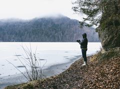 Winterlicher Spaziergang um den Hechtsee